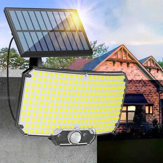 Raylux™ LED solar outdoor wall light