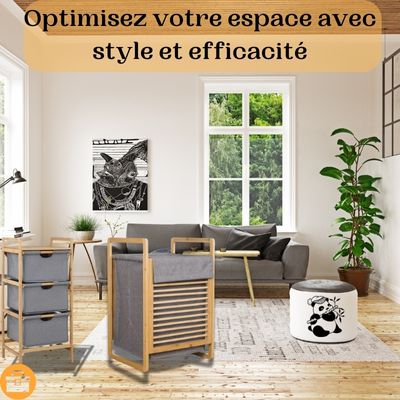 Bamboo Laundry Basket - CollectionBambouâą