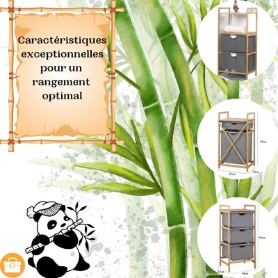 Bamboo Laundry Basket - CollectionBambouâą