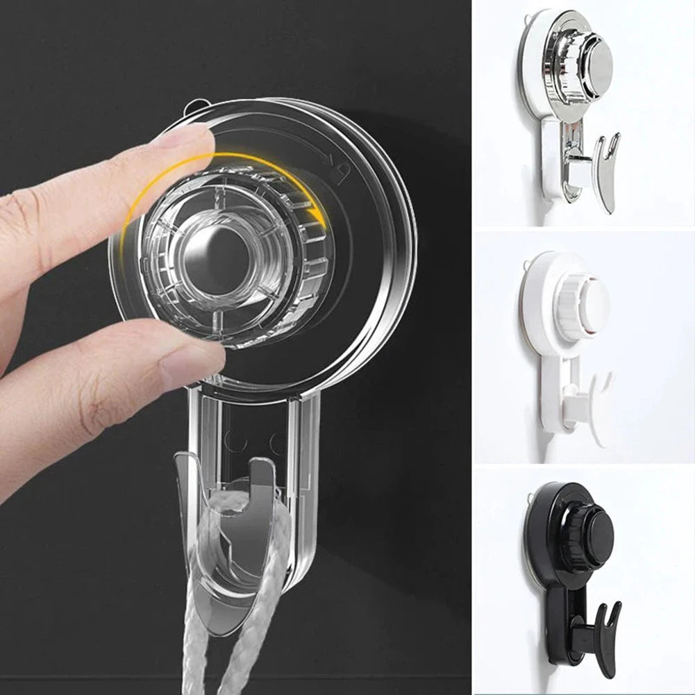 Suction Cup Hook Support - Turn & Lock™