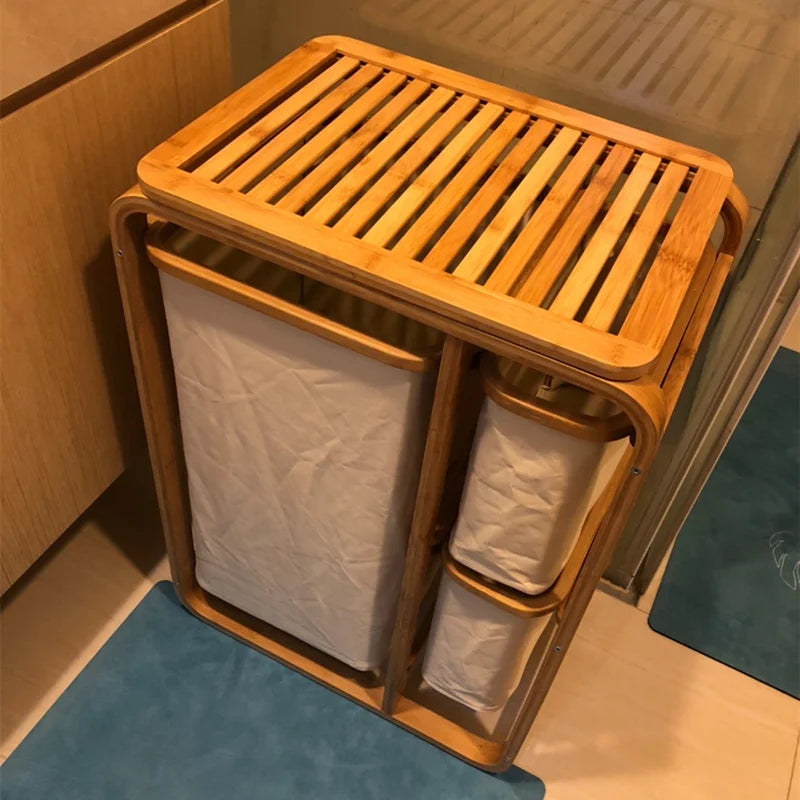 Bamboo Laundry Basket - Bambou-Sympaâą