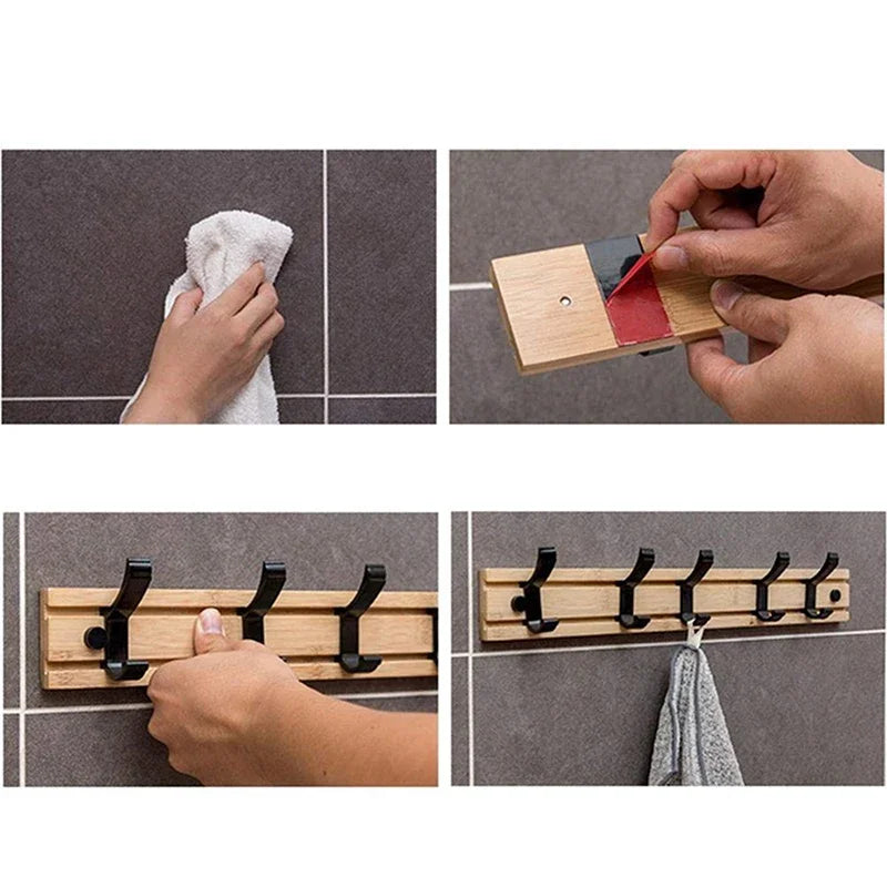 Wall-mounted coat rack - Nordic-Sympaâą