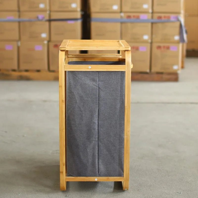 Bamboo Laundry Basket - Threesome-sympaâą