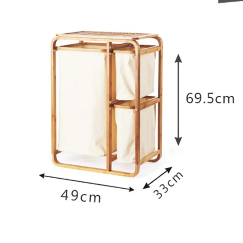 Bamboo Laundry Basket - Bambou-Sympaâą