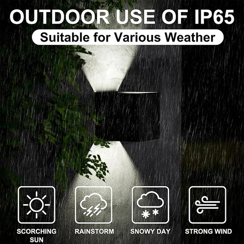 LED Wall Light - Outdoor Waterproof-Sympaâą