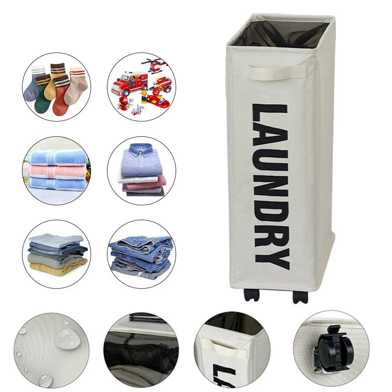 Lessivé™ Rolling Laundry Basket