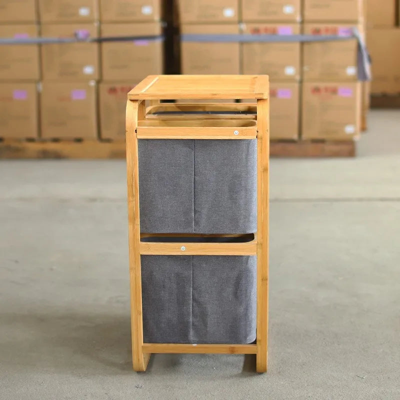 Bamboo Laundry Basket - Threesome-sympaâą