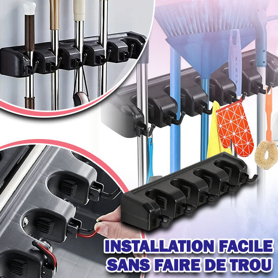 Wall Mount Broom Holder - Hold-On Sympaâą