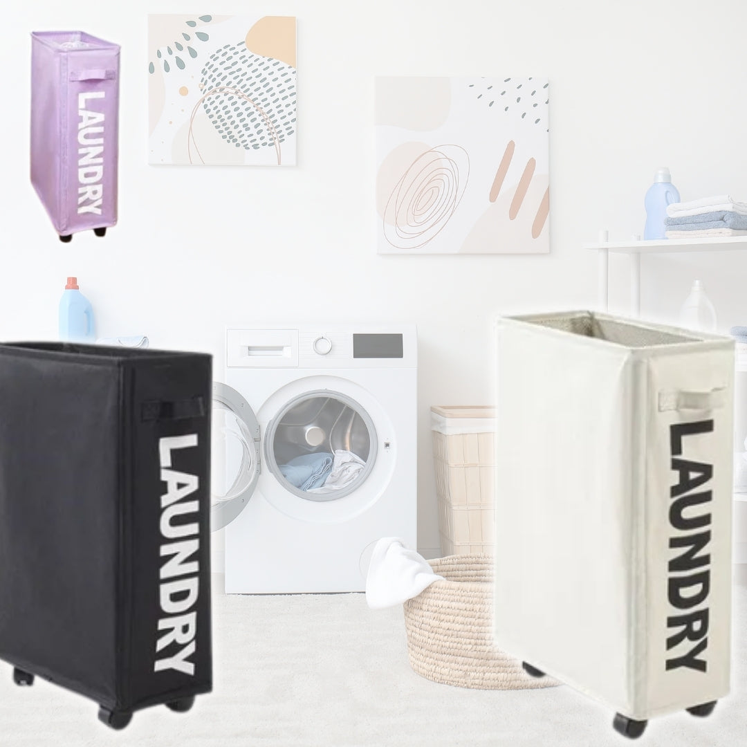 Lessivé™ Rolling Laundry Basket 