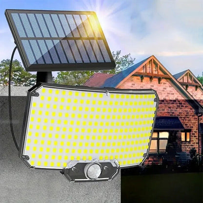 Raylux™ LED solar outdoor wall light