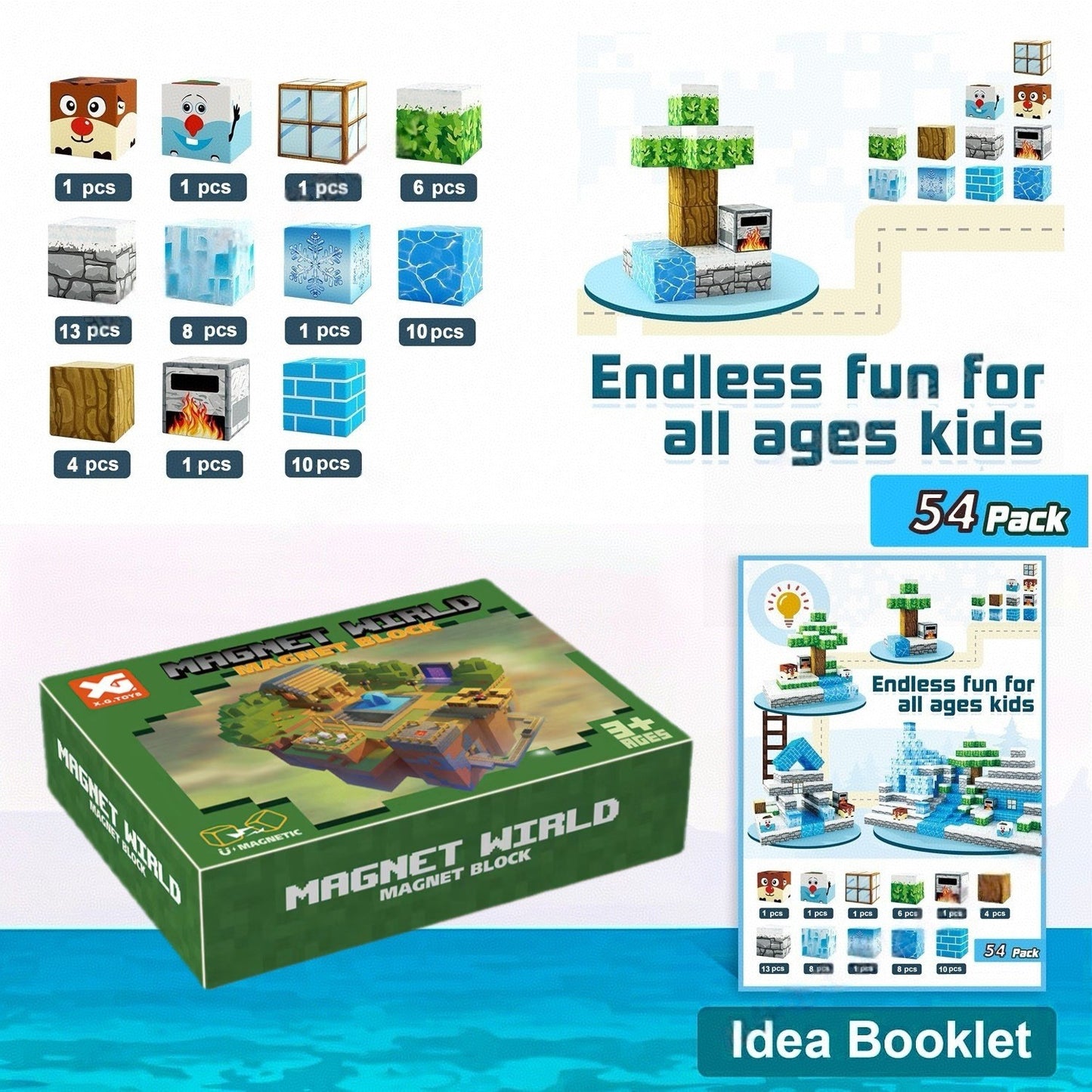 MagniWorld™ – Blocs magnétiques