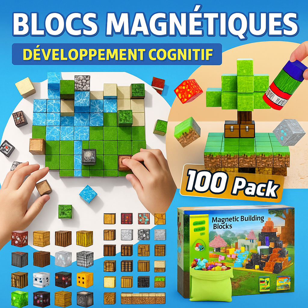 MagniWorld™ – Blocs magnétiques