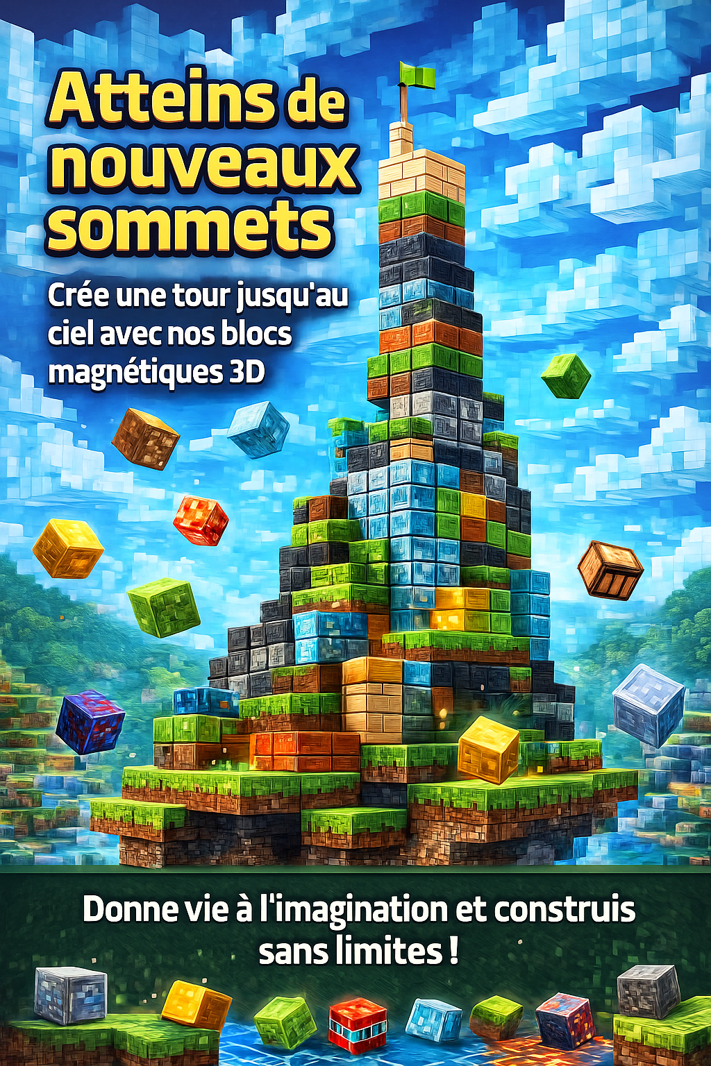 MagniWorld™ – Blocs magnétiques