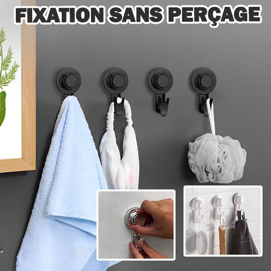 Suction Cup Hook Support - Turn & Lockâą