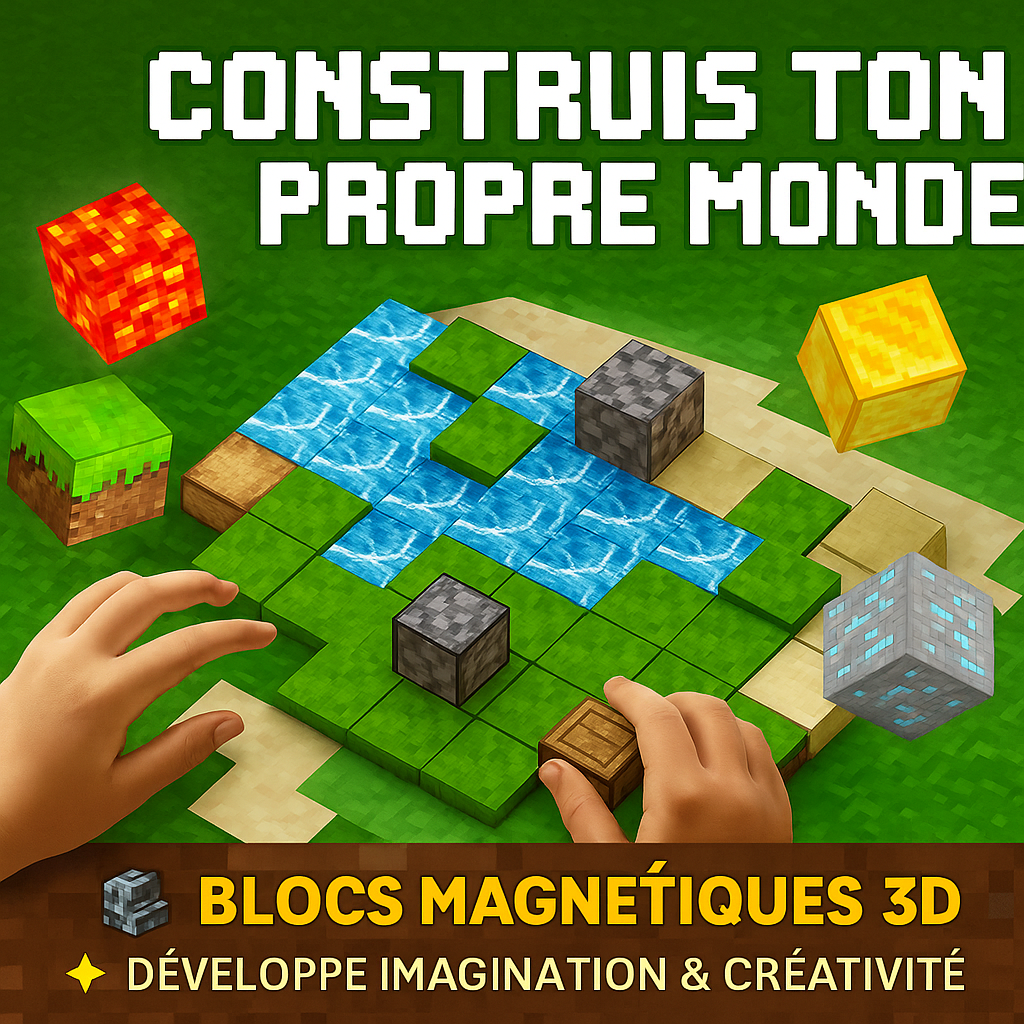 MagniWorld™ – Blocs magnétiques