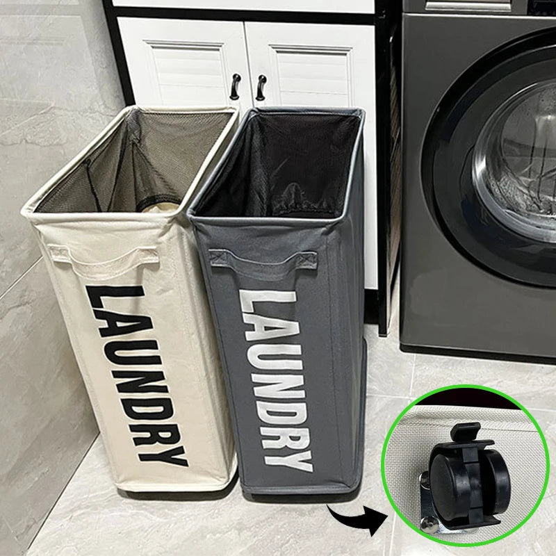 Lessivé™ Rolling Laundry Basket 