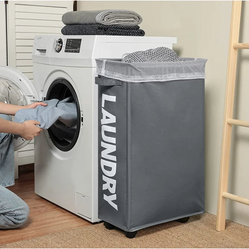 Lessivé™ Rolling Laundry Basket 