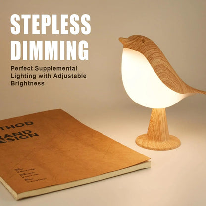 Lampe de chevet tactile - LumiBird™