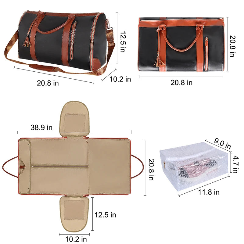 Foldable Travel Bag - RollOut-Sympa™ 