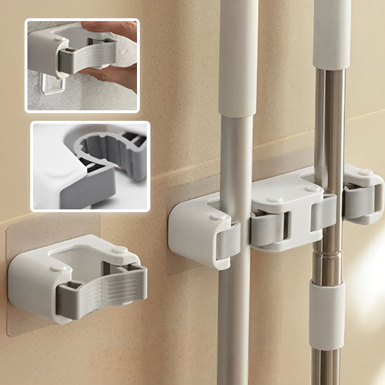 Support Range Balai Grand Modèle - Accessoire Pratique Pour Rangement Maison