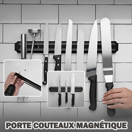 Support magnétique couteaux - Magné-Sympa™