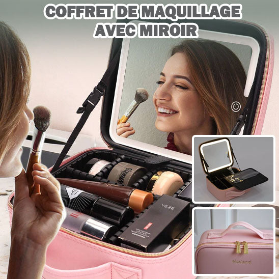 Makeup Bag - LED mirror-Sympa™