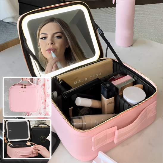 Makeup Bag - LED mirror-Sympa™