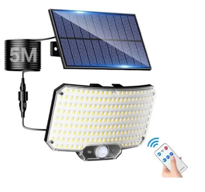 Raylux™ LED solar outdoor wall light