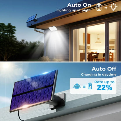 Raylux™ LED solar outdoor wall light