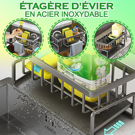 Étagère d'évier