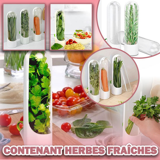 Fresh Herbs Storage Box - Fraîcheur-Sympa™ 