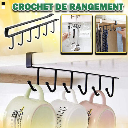Support-Crochet de rangement cuisine - Hookmoi™