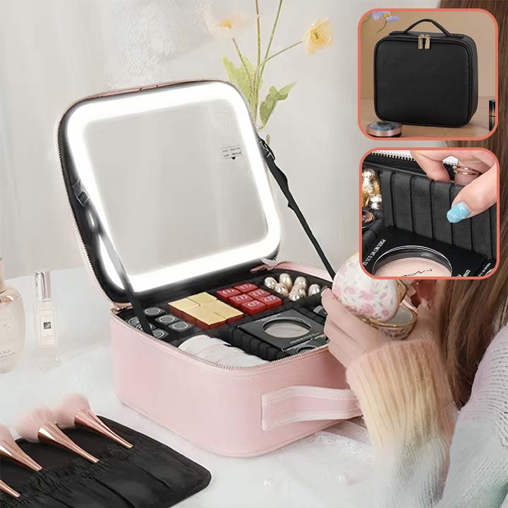 Makeup Bag - LED mirror-Sympa™