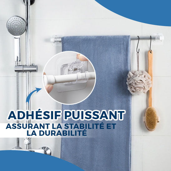 Support de tringle adhésif - Adhésif Sympa™