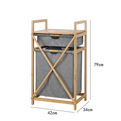 Panier à linge en bambou - CollectionBambou™